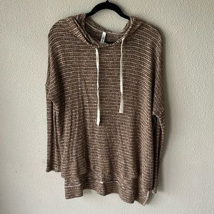 Knit long sleeves pull over
